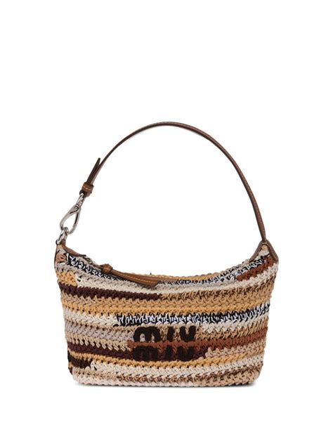 miu miu used bag|miu miu crochet bag.